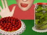 Karambolage - fraises et cornichons