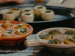 Petits Plats en équilibre - Escargots au beurre de cresson